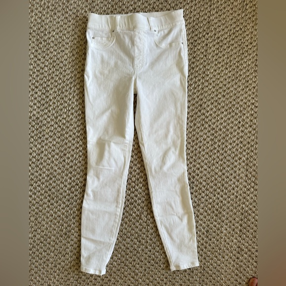 SPANX White Ankle Skinny Jeans Size S/P - Picture 6 of 12